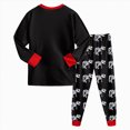 thumbnail image 4 of Little Boys Pajamas 2 Pieces Long Set 2T-7T Cotton Sleepwear Kids Dinosaur 3D Printed Pjs Toddler Clothes for Boys Jammies Kaprioy Pajamas Set, 4 of 7