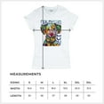thumbnail image 5 of Tee Hunt Dean Russo Dalmatian Luv Colorful Dog T-Shirt Neon Puppy Women's T-Shirt Tee, White, Medium, 5 of 5