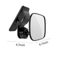 thumbnail image 3 of PRINxy Baby Car Mirror,Car Supplies Baby And Child Reverse Safe Seats Reverse Rearview Mirrors Baby Observation Glasses Black, 3 of 9