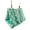 Green #0, variant on Cozy Parrots Hanging House | Wool Birds Hut Bed | Stress-Relief Cabin | Easy to Hang | Gift for Parakeets, Lovebirds, Finches | Three Sizes Available