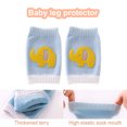 thumbnail image 3 of 6 pares de protectores de rodilla para bebé para gatear, rodilleras para niñas, rodilleras para bebés pequeños, 3 of 5