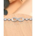 thumbnail image 4 of Sunyuer Infinity Love Heart Bracelets for Women Her Happy Birthday Valentines Christmas Presents, 4 of 6