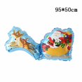 thumbnail image 1 of Globo grande de aluminio de Navidad para niños, decoración de fiesta temática de Feliz Navidad, Papá Noel, muñeco de nieve, pingüino, dulces, juguetes para regalo, 1 of 4