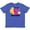 Vintage Royal Blue, variant on Inktastic Its My 6th Birthday with Smiling Emoticons Youth T-Shirt