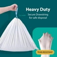 thumbnail image 6 of Petcove Litter Box Liners for Automatic Litter Box – 75 Count Drawstring Cat Litter Bag Liners – Self Cleaning Litter Box Bags for Auto Cat Litter Box Self Cleaning, Leakproof & Odor Control - Bundle, 6 of 7