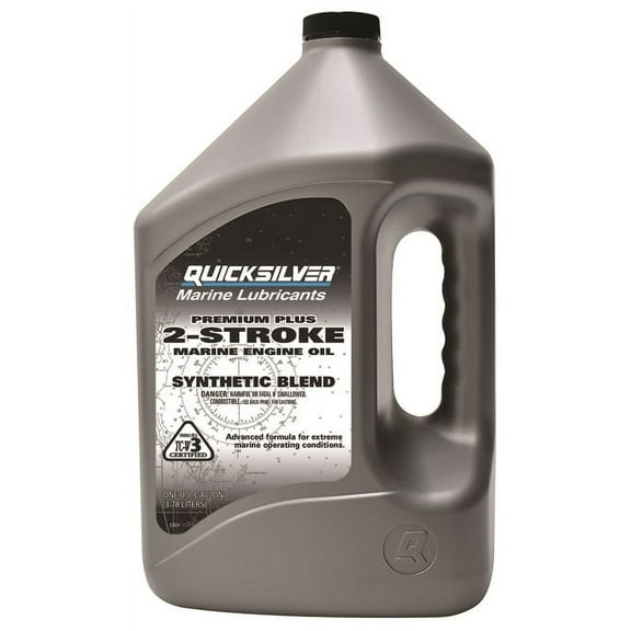 Quicksilver 27Q01 Premium Plus 2-Cycle Outboard Oil, 1 Gallon