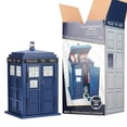 thumbnail image 3 of CEDAR ALPHA Tardis de madera Tardis para galletas, cobertizo de escritorio, cobertizo de madera, portalápices, contenedor, 3 of 5