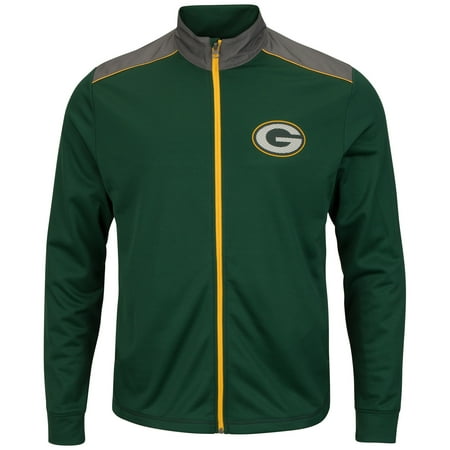Football Jacket - Green Bay Packers NFL Team Tech Men's Full Zip Jacket Sweatshirt