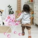 thumbnail image 5 of Cochecito de muñeca, carrito de empuje, juguete para fiestas, carrito para muñecas, accesorios para muñecas con Rosa, 5 of 9