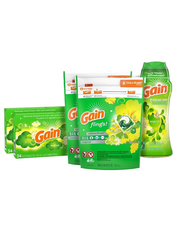 Gain Dryer Sheets in Dryer Sheets