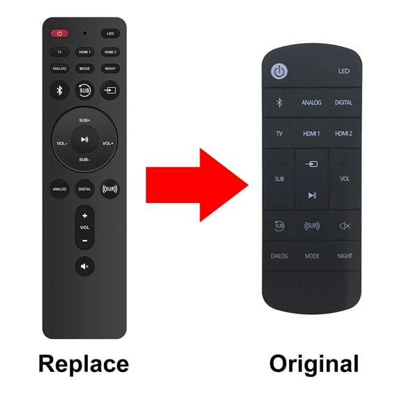 New remote control for Klipsch Cinema 700 3.1 Dolby Atmos Sound Bar