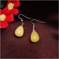 thumbnail image 1 of ATTOE Water Drop Pendant Earrings Necklace Ear Ring Jewelry Set (Color : C), 1 of 2