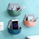 thumbnail image 5 of Non-punching Charging Storage Rack Bedroom Headboard Wall Mounted Storage Container Household Storage Box, 5 of 7
