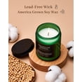thumbnail image 3 of Candle M&SENSE Fraser con aroma a abeto y naranja, 200 g, 50 h Burn, 3 of 8