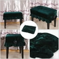 thumbnail image 3 of Shisuyan Pleuche Piano Stool Cover Single Piano Chair Protective Cover Piano Bench Cover, 3 of 9