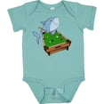 thumbnail image 3 of Inktastic Pool Shark Boys or Girls Baby Bodysuit, 3 of 5