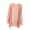 Pink, variant on Kaemgyyd Womens Cardigans Soft Casual Solid Color Coat Loose Lightweight Long Sleeve Open Front Cardigan Outwear