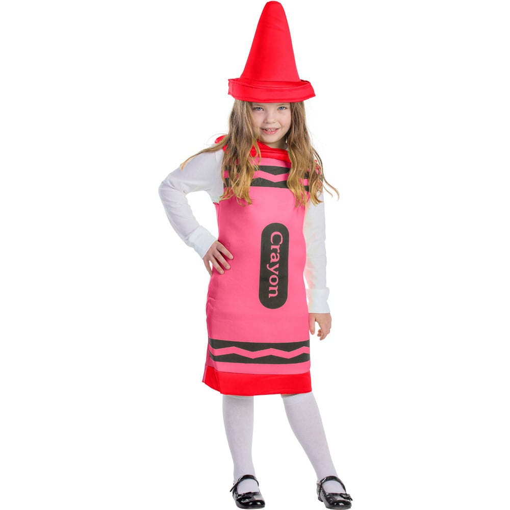 red crayon fancy dress