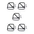 thumbnail image 3 of ZheElen Alloy Brake Cable Housing Line Shield Fender Disc for black 6x5x0.2cm 5Set, 3 of 6