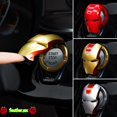 thumbnail image 2 of Pluma fresco de una tecla de arranque del motor de la moda del motor de encendido interruptor de botón de la cubierta de accesorios de coche piezas de hierro caliente del coche Interior de la decoraci huangjie unisex, 2 of 2