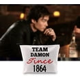 thumbnail image 7 of Zuo Bao Team Damon/ Stefan/ Salvatore Since 1864 Cosmetic Bag Vampire Fandom MAKE-UP Bag Gift For Her (Team Stefan), 7 of 7