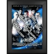 WEC 32 New Mexico Framed Autographed 27" x 39" 20-Signature Poster - Fanatics Authentic Certified