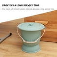 thumbnail image 4 of Miangastore Plastic Chamber Pot Lightweight Urinal Pot High Base Spittoon Random Color, 4 of 9
