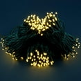 thumbnail image 4 of YULETIME 100 ft 300 Count LED String Lights with Adapter, Wide Angle 5mm Christmas Lights (Warm White - Green Wire), 4 of 7