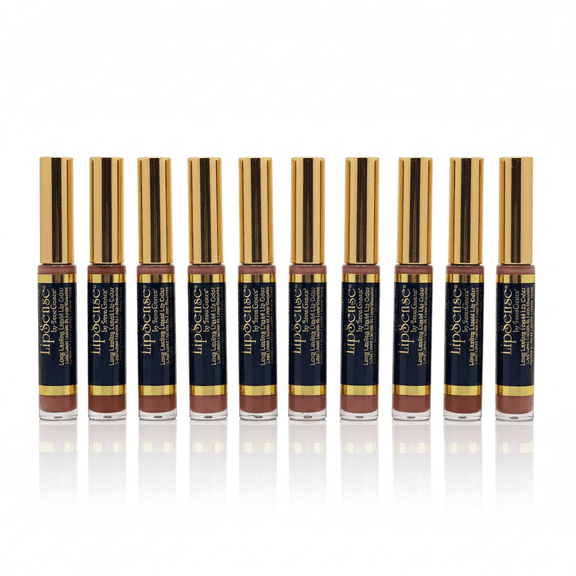 10 Pack, LipSense by SeneGence Long Lasting Liquid Lip Color Bombshell 0.25oz