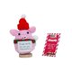 thumbnail image 1 of Ruifaya Bonita muñeca de ganchillo con pepinillos navideños y tarjeta positiva, muñeca de peluche de ganchillo con emociones, regalo de apoyo de ganchillo, 1 of 7