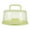 Green, variant on ACDANC Cupcake Containers,Easy to Pick Up Pie Carrier with Lid and Handle,Secure Fastener Pie Container with Lid,Green