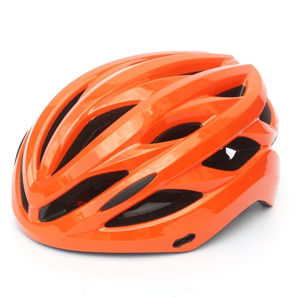 Yuarrent Casco de bicicleta de 22 orificios, gorras para deportes al aire libre, absorción de impacto, portátil, ajustable, cascos de Ciclismo Naranja L