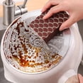thumbnail image 7 of Magic Emery Cleaning Sponge, Carborundum Pot Scrubber Sponge Brush Eraser Scrub Pad, Heavy Duty Tough Stain Grease Remover for Pots Pans Cookware Kitchen Cleaning, 7 of 7