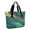 Teal Gold Marble, variant on Tote Bag for Women - Teal Gold Marble Shoulder Bag - Large Utility Work Duffle Bag with Zipper Handbag for Travel, Work, Sprots