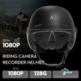 thumbnail image 3 of Adult Bicycle Helmet, Professional Smart Bike Helmet 1080P 30fps  for Men for Cycling Black, 3 of 7