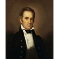 thumbnail image 2 of Peale, Rembrandt 15x17 Gold Ornate Wood Framed with Double Matting Museum Art Print Titled - Portrait of American Statesman Richard Mentor Johnson, 2 of 4