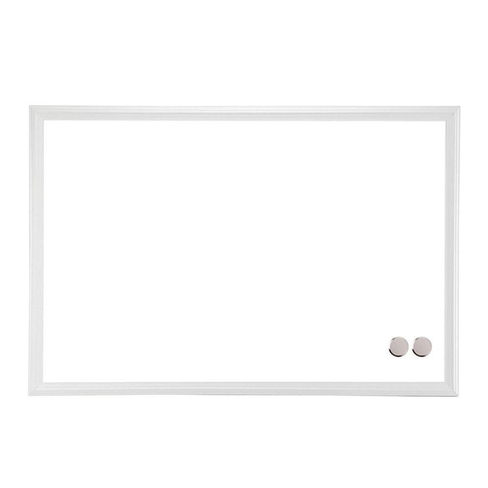 U Brands Dry Erase Board, 20" x 30", Whiteboards, White Decor Frame, 2071U Walmart