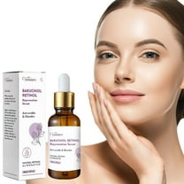 Mcolor Bakuchiol Retinol Rejuvenation Serum, Qanzre Face & Neck 2.5% Retinol Serum, Anti-Wrinkle & Glow Skin, Anti-Aging, Creates Firm Skin, For All Skins