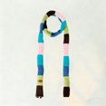 thumbnail image 2 of Striped Scarf for Women Knit Scarf Long Skinny Colorful Scarf Womens Winter Fashion Neck Scarves Y2k Accessories, 2 of 5