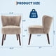thumbnail image 2 of Yeshouse Elegante sillón moderno de mediados de siglo con respaldo alto capitoné, cómodo sillón de lectura para sala de estar, dormitorio, vestidor y oficina en casa, 2 of 9