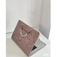 thumbnail image 2 of 14 Inch Notebook Bag For Macbook Air Pro M1 Lenovo Dell Huawei Handbag Briefcase Laptop Shoulder Split Leather Sleeve Protector Pink 14", 2 of 5