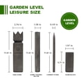 thumbnail image 3 of Set para exteriores Kubb Yard Game SunNordic Rubber Wood, 3 of 7
