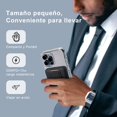thumbnail image 4 of INTELIFE Power Bank Magn&eacute;tico Inal&aacute;mbrico 10000mah, Tipo-c 20W y USB-A Qc 22.5w Carga Super R&aacute;pida, Banco de Energ&iacute;a con Soporte Plegable Compatible con iPh, 4 of 8