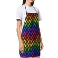 thumbnail image 4 of Sikiie Dragon Scales Aprons for Kitchen Cooking Aprons, Chef Apron for Men Women Chef, 4 of 7