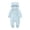 Light Blue, variant on TAmten Baby Boy Clothes Newborn Newborn Baby Boy Outfit Embroidery Romper Knit Long Sleeve Jumpsuit Bodysuit Set 0 3 6 9 12 18 24 Months Size 6-9 Months