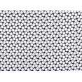 thumbnail image 2 of Zelouf Medium Dots On Danielle Stretch Satin  , Sewing, DIY, Crafts Fabric by the Yard, White/black, 3 Yard, 2 of 2