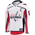 thumbnail image 2 of Men's Fanatics Alexander Ovechkin White Washington Capitals  Breakaway Jersey, 2 of 3