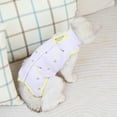 thumbnail image 6 of Pet Surgery Recovery Suit Cute Pattern Prevent Bite/Lick Milk Fiber Fabric Thicken Pet Dog Cat Neutering Suit for Home, 6 of 8