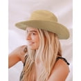 thumbnail image 2 of OwnShow Straw Cowboy Hat for Women Men Western Sun Hat Wide Brim Summer Belt Cowgirl Hats, 2 of 14