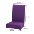 thumbnail image 7 of Bobasndm Chair Slipcover Chair Decor  Washable Breathable Chair Cover Removable Durable for Kitchen, 7 of 7